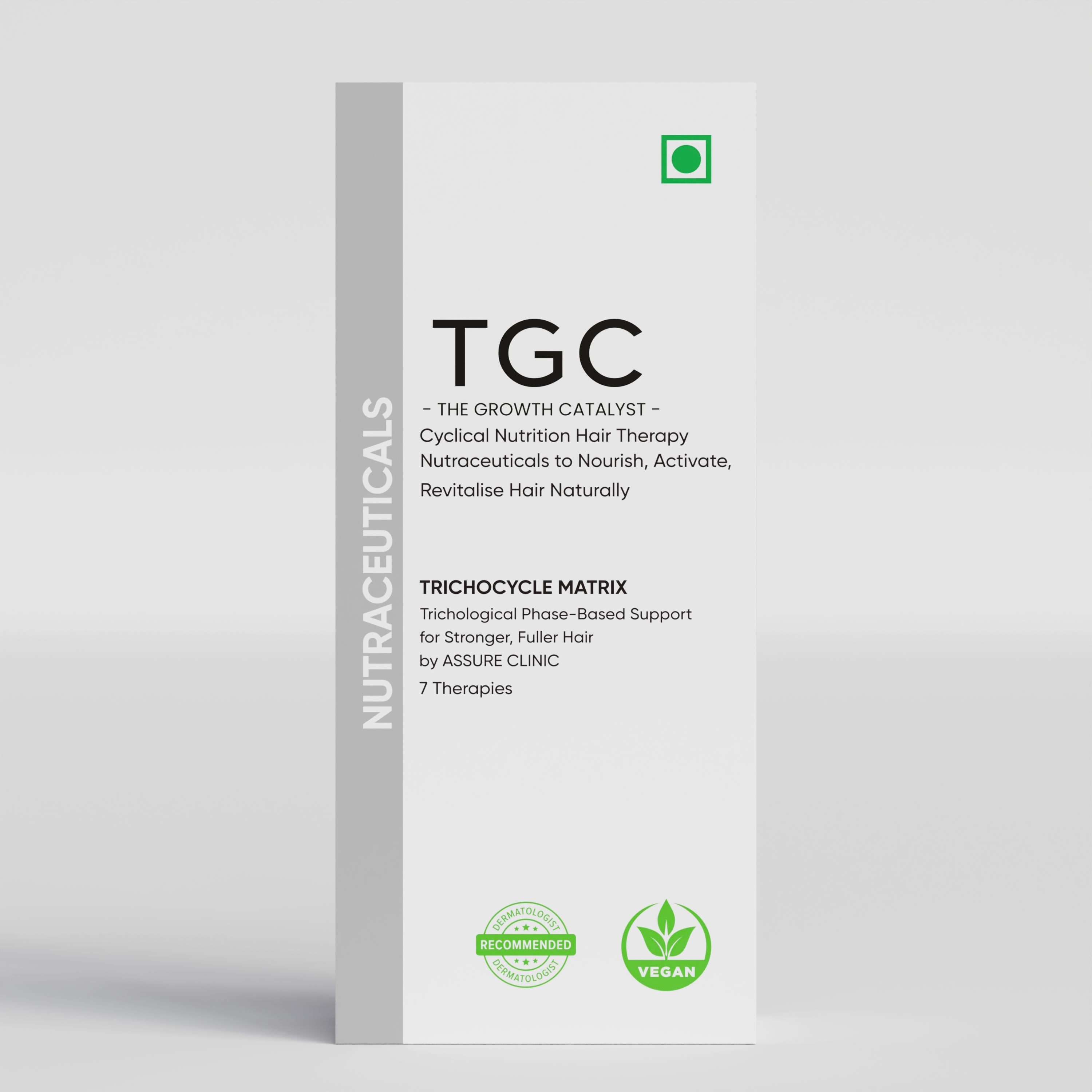 TGC The Growth Catalyst by Assure Clinic | Trichocycle Matrix | Cyclical Nutrition Hair Therapy  30-Day Hair Regrowth Therapy for Men & Women