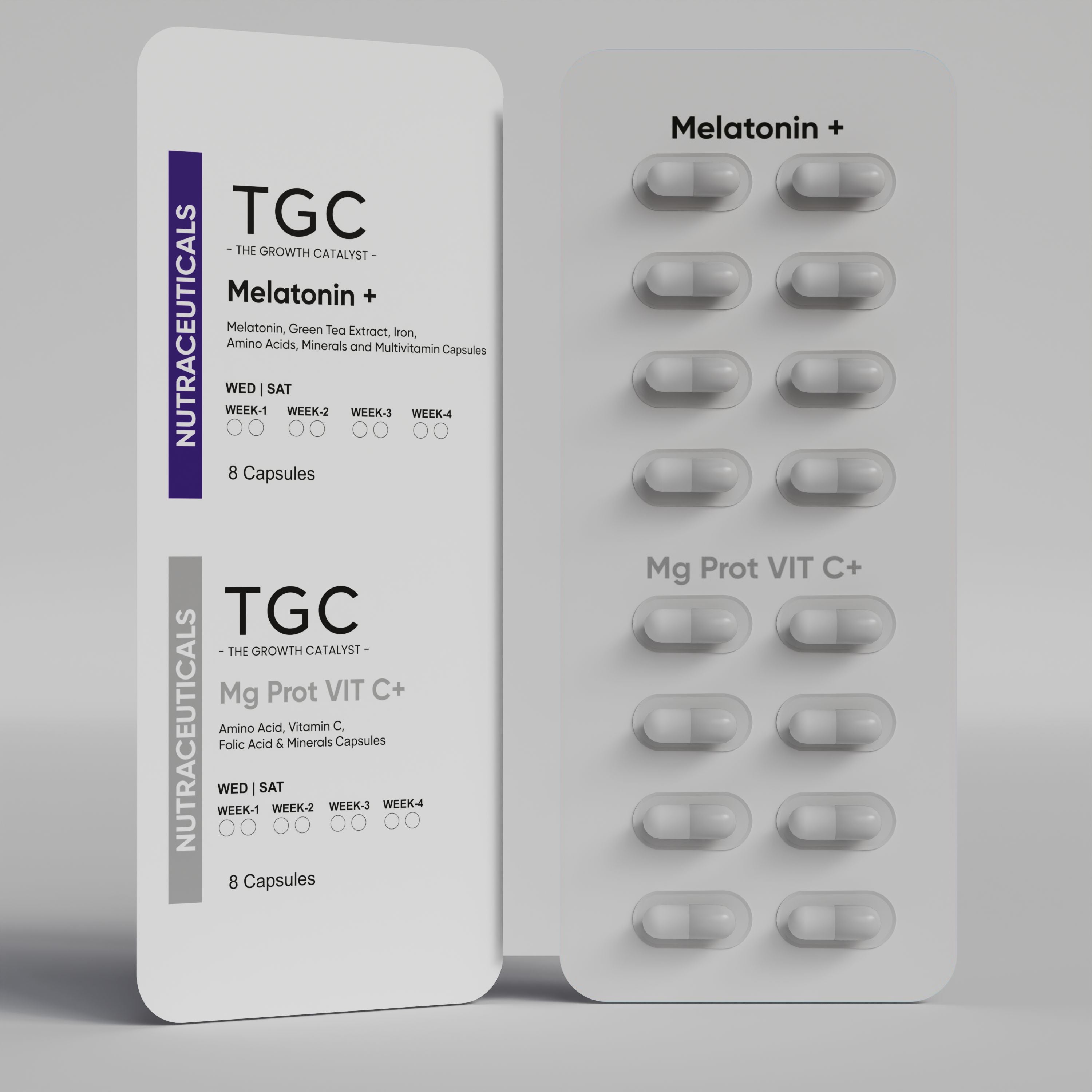 TGC The Growth Catalyst by Assure Clinic | Trichocycle Matrix | Cyclical Nutrition Hair Therapy  30-Day Hair Regrowth Therapy for Men & Women